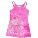 Gypsy 05  PINK TIE DYE BOHO GRAPHIC PRINT TANK TOP M Photo 0