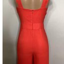 Twisted New. Lewit red cropped wide legged jumpsuit. With  detail. Size 4/6 Photo 5