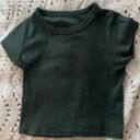 Brandy Melville Forest Green Tee Photo 0