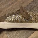 Not Rated Gold Glitter  Sneakers - Size 10 Photo 1