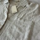 Love Notes Linen Button Down Size M Photo 1