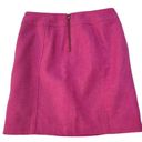 Talbots  Womens Petite Magenta Straight Wool Skirt With Pockets Size 6P Photo 9