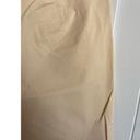 J.Jill  Womens Pants Sz 8 Crop Capri Stretch Light Yellow Tan Cream Beige Photo 4