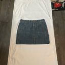 Krass&co GH Bass &  Womens Blue Denim Chambray Skirt SZ 8 Photo 3