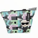 Karl Lagerfeld NEW Karl Langerfeld Amour Applique Nylon Pastel Tote Photo 45