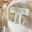 Donna Morgan New  Skye Ruffles Cutaway Halter Pink Gown Women's Size 18 Photo 13