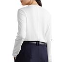 The Row  Pale Blue Sherman Cotton Jersey Long Sleeve size Medium Photo 6
