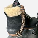 Wolverine Women’s Black Suede Beige Fur Frost Winter Snow Boot Sz 6 Photo 8