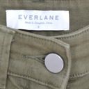 Everlane  The Utility Wide Leg Crop Pants High Rise in Olive Green Women's 0 Photo 5