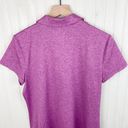 Tek Gear  DryTek Women's Athletic Polo Shirt Dress Heathered Purple Size Large Photo 5