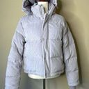 Aritzia  Super Puff Shorty Cushcord French Corduroy Goose Down Puffer Gull Grey Photo 0