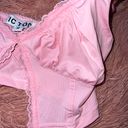 Tic Toc Pink Crop Top Photo 3