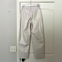 Madewell NWT  The Perfect Vintage Straight Pant: Faux Leather Edition Photo 6