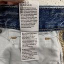 American Eagle  Size 8 Curvy Mom Jeans High Rise Distressed Rips Torn Thrashed Photo 8