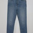 RE/DONE ReDone Originals 90s High Rise Ankle Crop in Hazey Indigo Button Fly Size 24 Photo 1