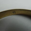 Madewell  Gold Tone Cuff Bracelet Curved Edges Minimalistic Minimalist Rounded Photo 5