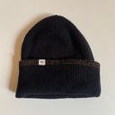 BP Nordstrom Womens Beanie Hat Ribbed Black Photo 1