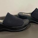 Steve Madden  Size 7M Black Platform Chunky 90s Y2K Sandals Lizzie McGuire Photo 0