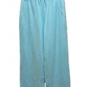 Krass&co Abela Story +  Wide Leg Sweatpants Aqua Blue Size Medium Photo 0