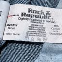Rock & Republic  Women’s Size 26 Medium Blue Wash Roth Boot Cut Jeans Photo 7