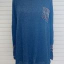 Acting Pro Tribal pocket tunic Sweater Size Large NEW Photo 0