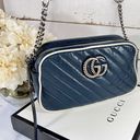 Gucci GG Marmont Diagonal Quilted Leather Small Shoulder Bag Photo 1