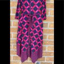 Monsoon  Gabby Geo Print Shirt Dress size 8 Photo 4