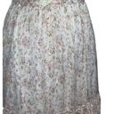 Rococo  SAND Vie Maxi Skirt in Off White & Pink XSmall New Womens Long Photo 6