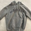 Hawaii Zip Up Gray Photo 1