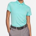 Nike NWT  Flex Golf Polo Shirt Light Aqua Photo 0