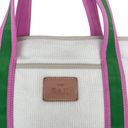 The Sak  White Green Pink Shoulder Tote Bag Photo 1