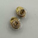 Joan Rivers  Faberge Egg Multicolor Stud Earrings Jewel Tone Photo 3