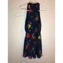 Boutique DNA Couture Small Halter Floral Navy Mini Dress  Nadine West Small Photo 7