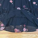 CeCe Pretty  Floral Babydoll Tiered Dress Sz M Photo 4