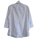 Zac and Rachel  Women's White 3/4 Sleeve Shirt Size Medium Photo 1