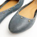 Kork-Ease  Violette Blue Leather Studded Slip On Flats, Size 8.5 Photo 10