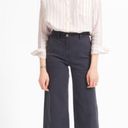 Everlane  The Linen Oversized Collarless Shirt 100% linen striped Photo 2