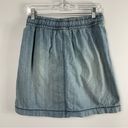 DKNY  Jeans Drawstring Waist Denim Skirt Photo 5