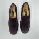 Loro Piana  Brown Suede Square Toe Moccasin Leather Loafer Size 37.5 / US 7 Photo 1