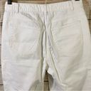 Bermuda Emanuel Ungaru denim white  shorts with pockets raw hem womens Size 10/44 Photo 5