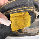 Seven7  Black Classic Flare Denim Jeans Mid Rise Western Size 32 / 33.5 Jeans Photo 6