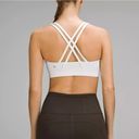 Lululemon  Energy Bra   White   Womens Sports bras   Size 4 -   LW2EB3S Photo 4