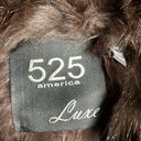 525 America  Black Fur Vest Photo 2