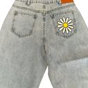 Princess Polly  Denim Flare Jeans with cute graphics Photo 9