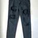 One Teaspoon One by  Faded Black Straight Leg Distressed Jeans 28" Photo 0