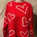 easel ( Los Angeles) Heart Sweater: Size Small Photo 0