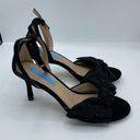 Draper James  Livia Heel Rhinestone Bow Sandals Belle Meade black Photo 1