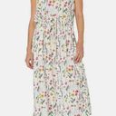 Well Worn  Countryside Floral Linen V-neck Ruffle Tie Waist Maxi Dress Size S Photo 0