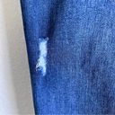 Spanx  Distressed Denim High Rise Elastic Waist Jeggings Photo 6