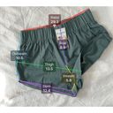 Halara  High Waisted Dolphin Hem Shorts Green Size L NWT Photo 9